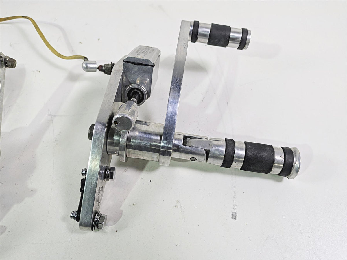 2002 Big Dog Pitbull Front Left Right Footpeg Master Cylinder Shifter Set {{ shop.shopifyCountryName }} - Mototech271