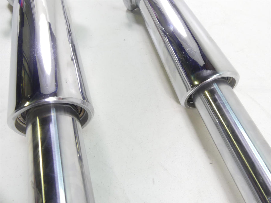 2004 Harley FLHTC SE CVO Electra Glide Front 41mm Chrome Forks 45500168 {{ shop.shopifyCountryName }} - Mototech271