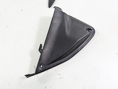 2013 Ducati Hyperstrada 821 Black Molded Infill Ignition Cover Fairing Set {{ shop.shopifyCountryName }} - Mototech271