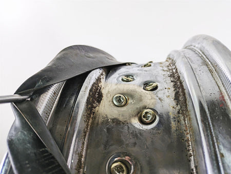 2002 Honda VTX1800 Retro Straight 15x4.5 Spoke Rear Wheel Rim 42650-MCV-A11 {{ shop.shopifyCountryName }} - Mototech271