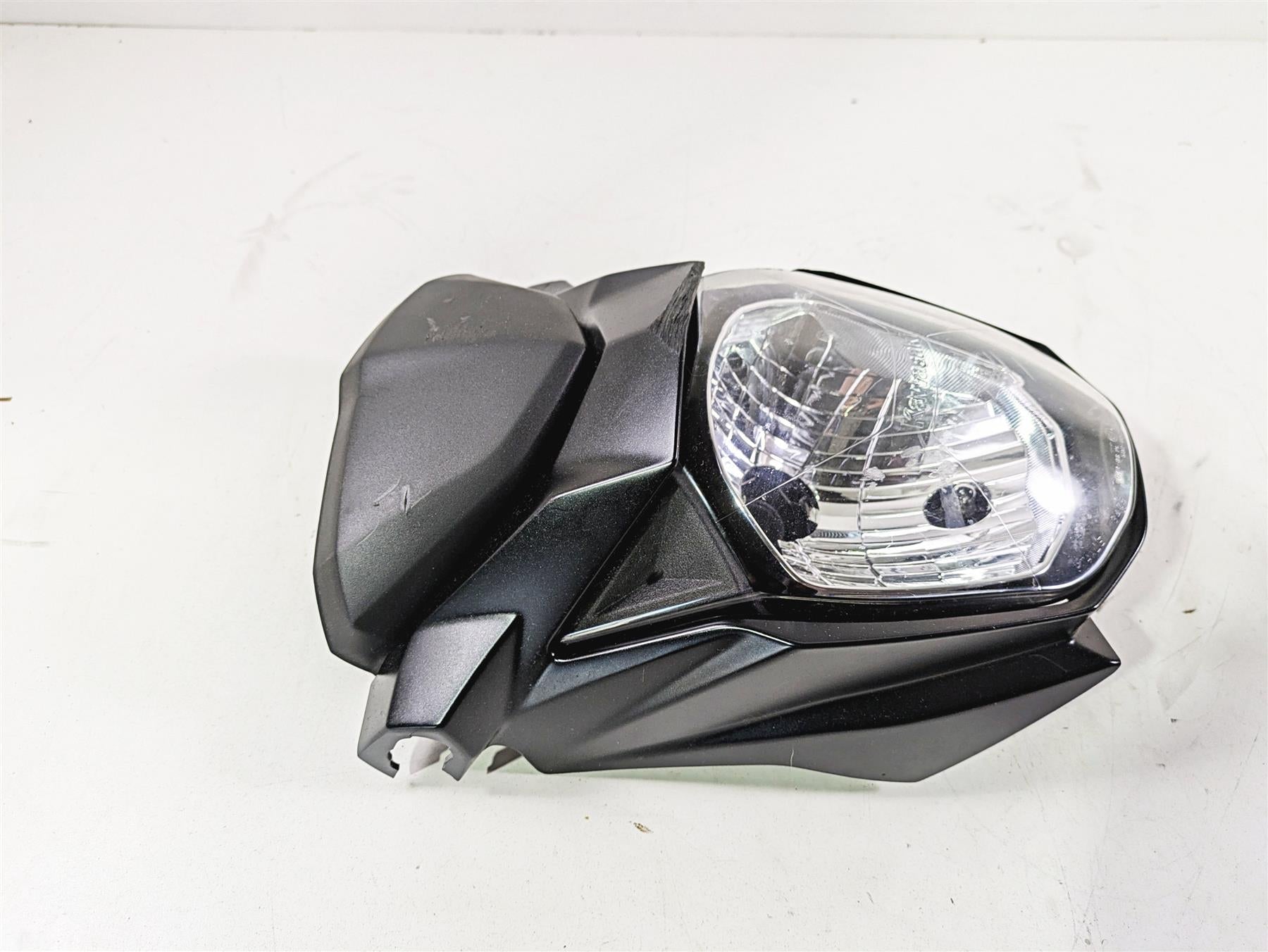 2021 Kawasaki Z125 Pro Headlight + Mounts + Cover Set -Rash 23004-0362 {{ shop.shopifyCountryName }} - Mototech271