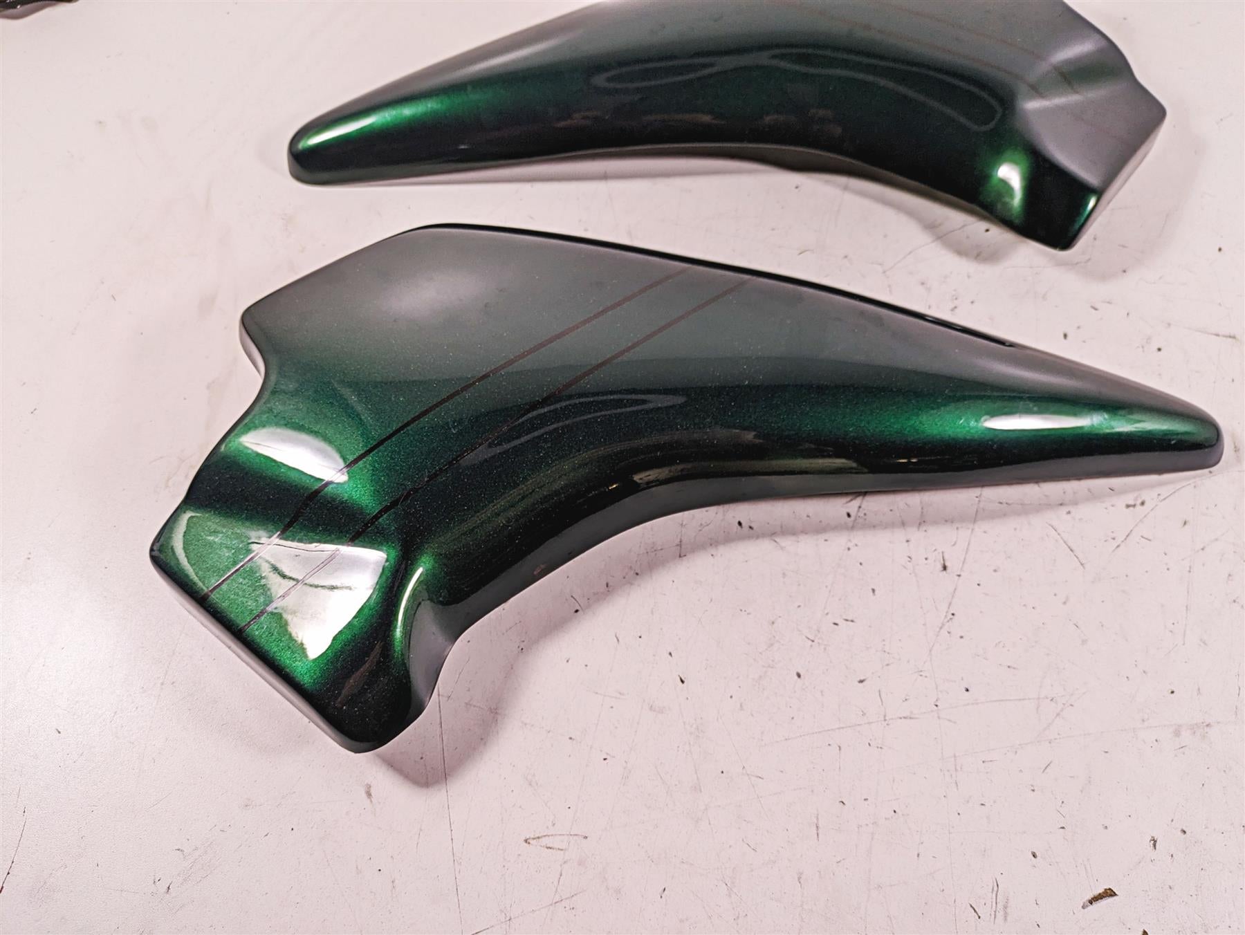 2015 Harley Touring FLHXS Street Glide 3" Seat Drop Side Cover Set {{ shop.shopifyCountryName }} - Mototech271