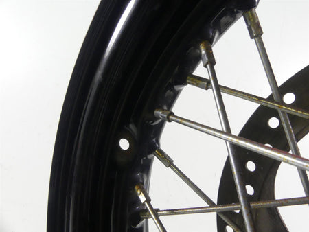 2016 Harley FLS Softail Slim Front Spoke Wheel Rim 16x3 + Rotor -Read 55107-12 {{ shop.shopifyCountryName }} - Mototech271