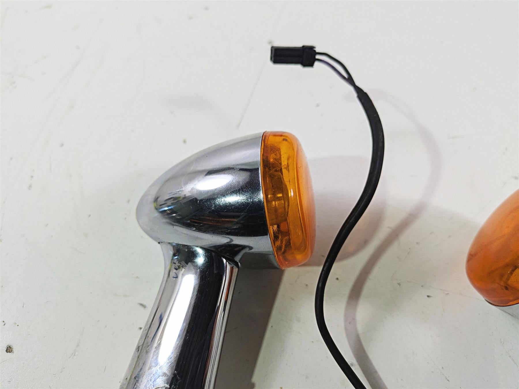 2004 Harley Softail FLSTF Fat Boy Rear Blinker Turn Singnal Set 68977-00 {{ shop.shopifyCountryName }} - Mototech271