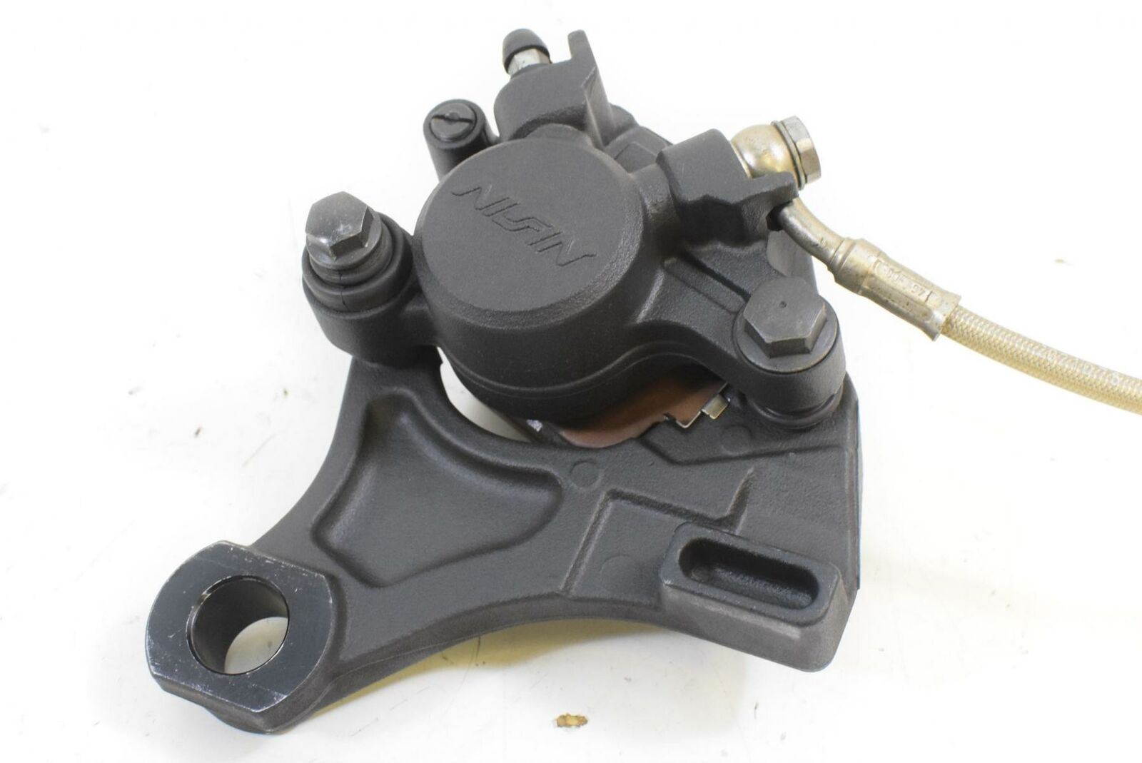 2009 Triumph Daytona 675 Nissin Rear Brake Caliper Pads Bracket T2021410 {{ shop.shopifyCountryName }} - Mototech271