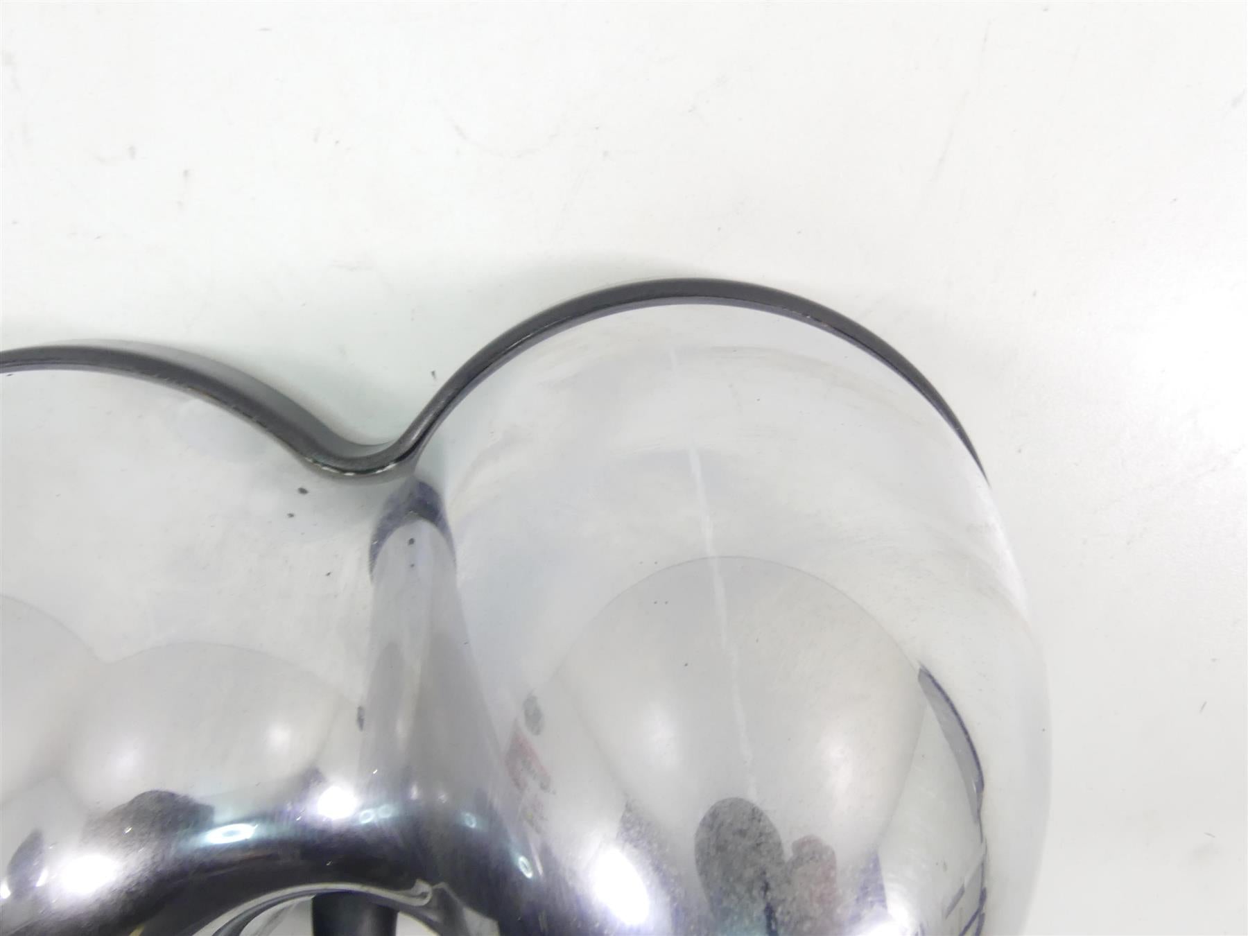 2014 Harley FXDF Dyna Fat Bob Dual Chrome Headlight Head Light Lamp 67700167 {{ shop.shopifyCountryName }} - Mototech271