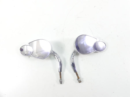 2008 Harley FXCWC Softail Rocker C Split Chrome Rear View Mirrors 91845-03B {{ shop.shopifyCountryName }} - Mototech271