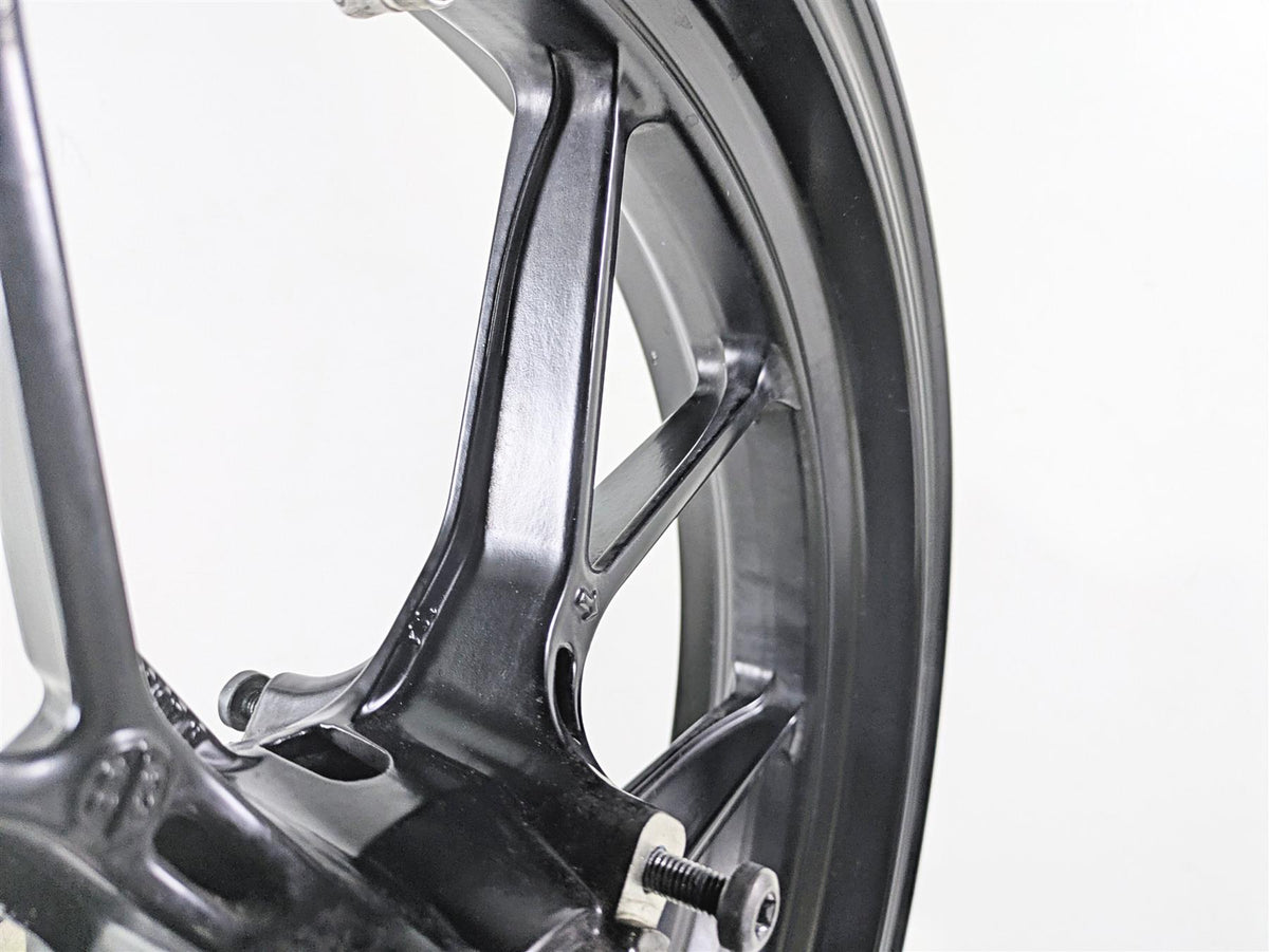 2012 Ducati Streetfighter 848 Straight Front Wheel Rim 17x3.5 Enkei 50121301AB {{ shop.shopifyCountryName }} - Mototech271