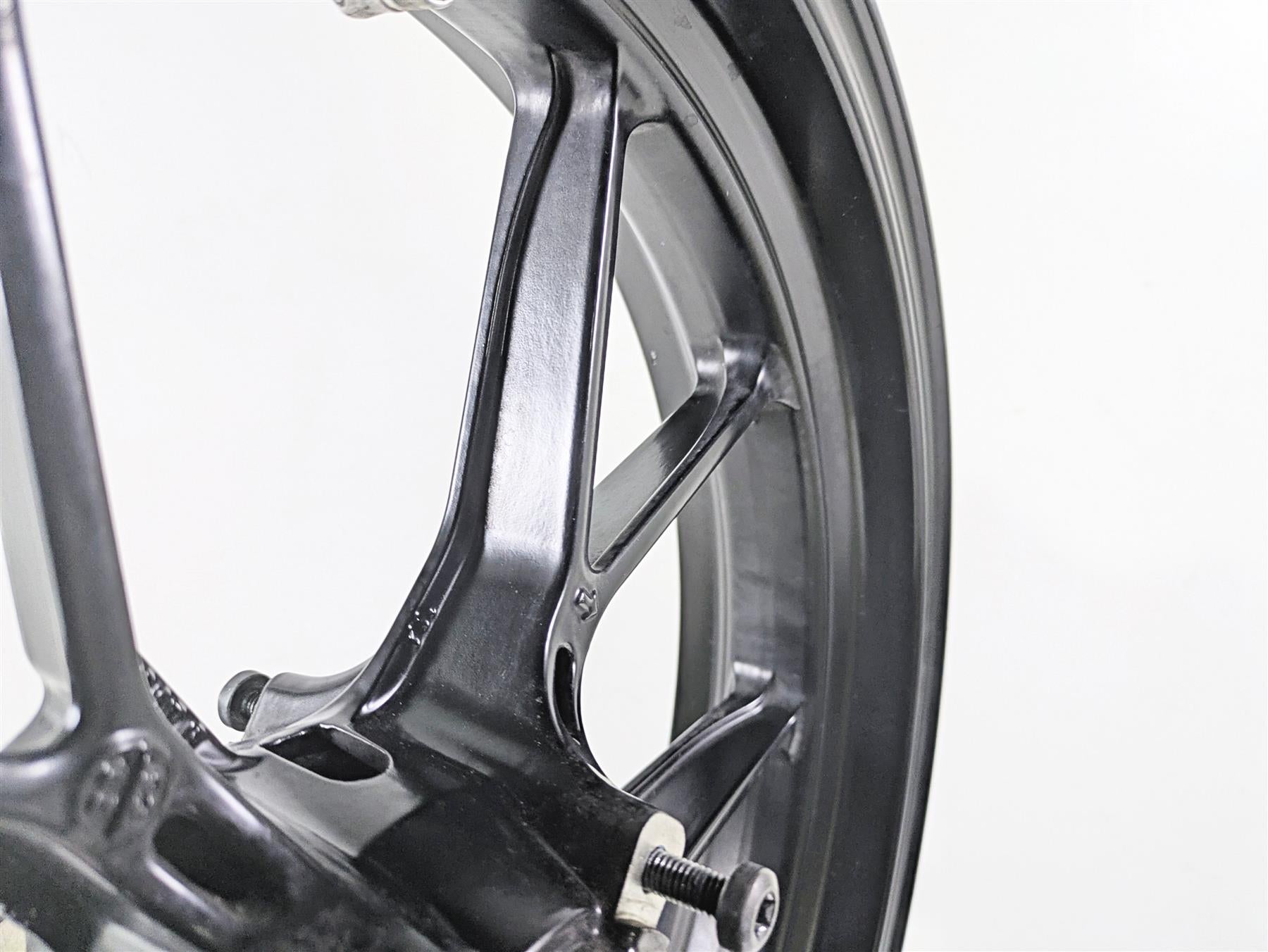 2012 Ducati Streetfighter 848 Straight Front Wheel Rim 17x3.5 Enkei 50121301AB {{ shop.shopifyCountryName }} - Mototech271