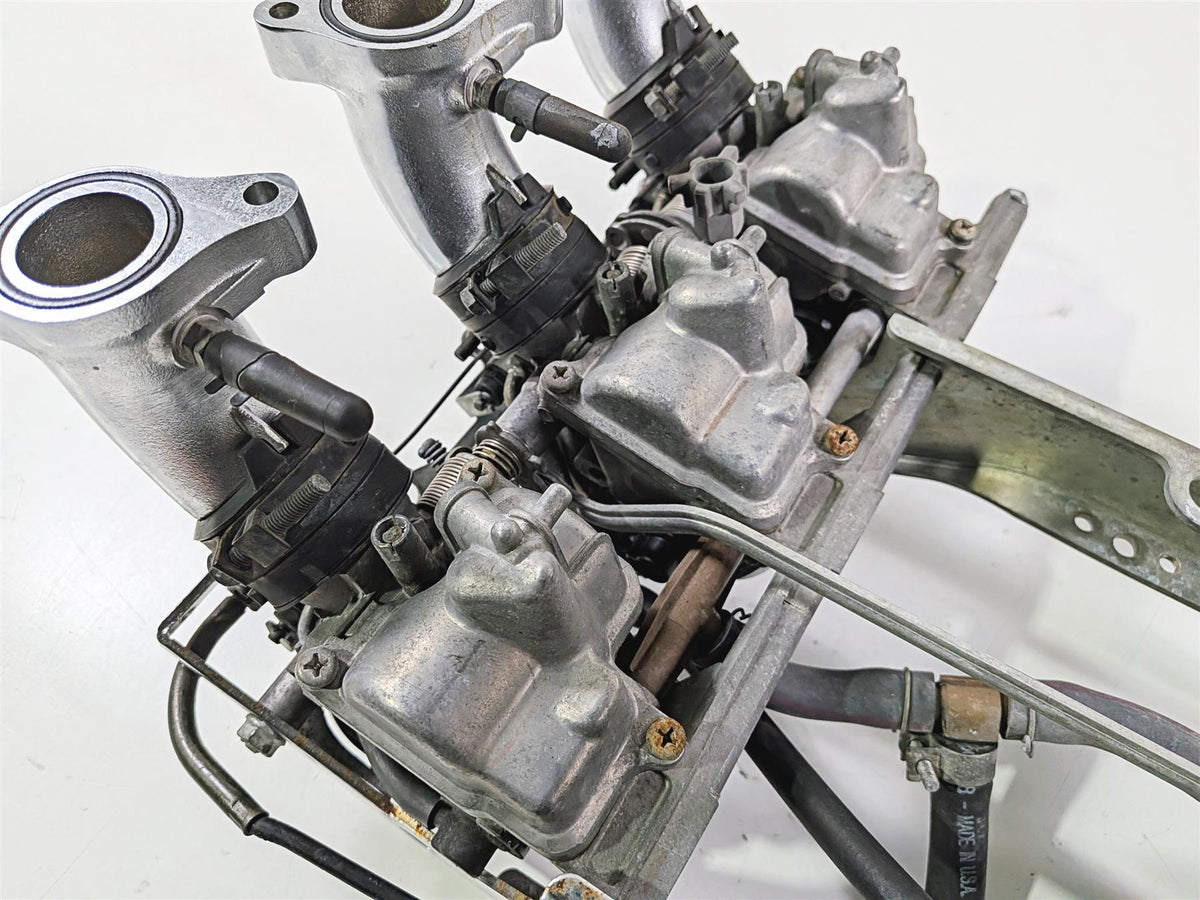 1997 Honda GL1500 CA Valkyrie Clean Carb Carburetor & Intake Set 16100-MZ0-670-Mototech271