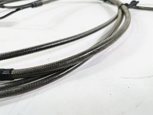 2014 Harley FXDL Dyna Low Rider Aftermarket Long Clutch Cable & Brake Line Set | Mototech271