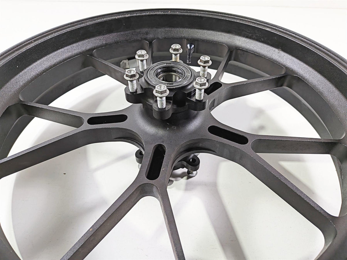 2014 Aprilia RSV4 RR Factory Forged 17x3.5 Front Wheel Rim - Straight 894846 {{ shop.shopifyCountryName }} - Mototech271