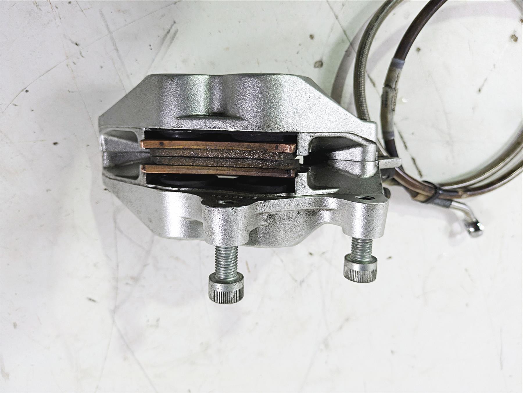 2004 Victory Kingpin Front Brembo Brake Caliper + Line 1910726 {{ shop.shopifyCountryName }} - Mototech271