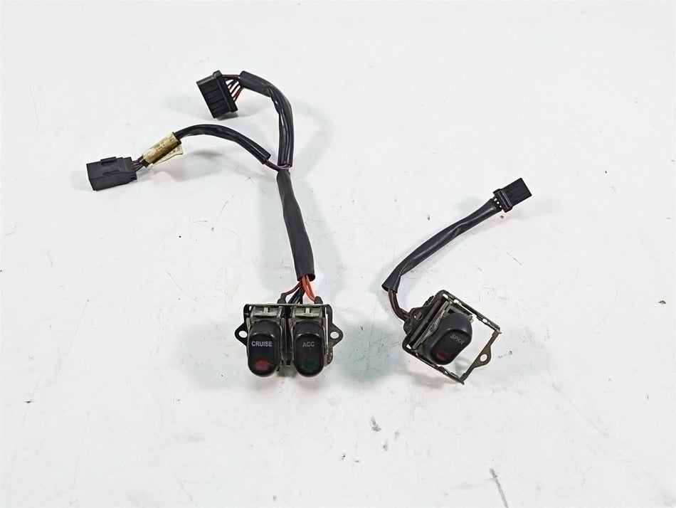 2011 Harley Touring FLTRU Road Glide Auxiliary Cruise Speaker Switches 71625-04 {{ shop.shopifyCountryName }} - Mototech271