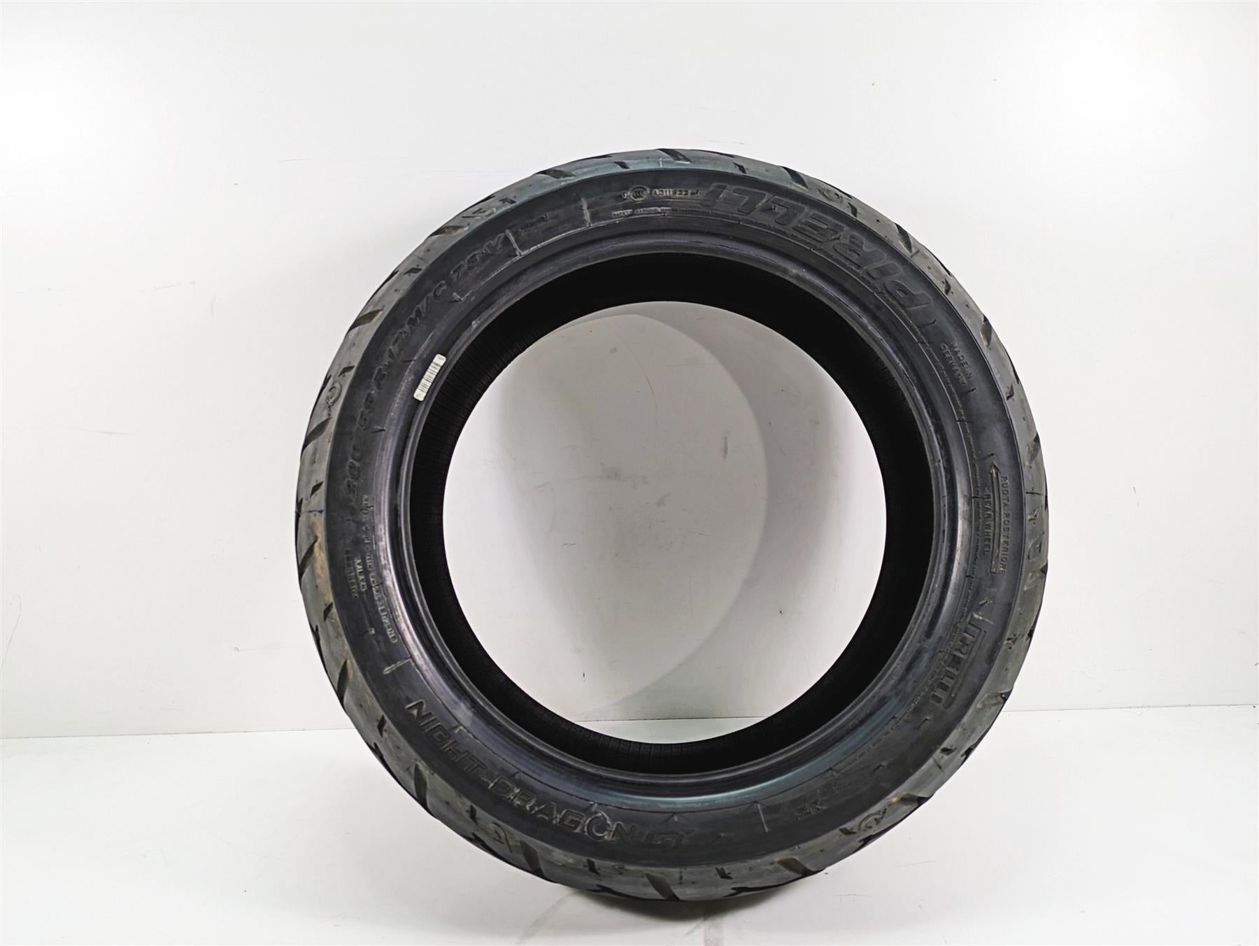 Used Rear Motorcycle Tire Pirelli Night Dragon 200/55 R17 5762595600 {{ shop.shopifyCountryName }} - Mototech271