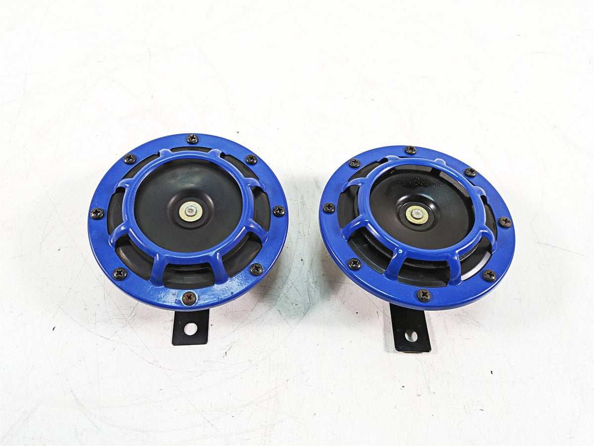 2018 Yamaha YXZ1000R EPS SS Horn with Blue Covers Set 12V {{ shop.shopifyCountryName }} - Mototech271