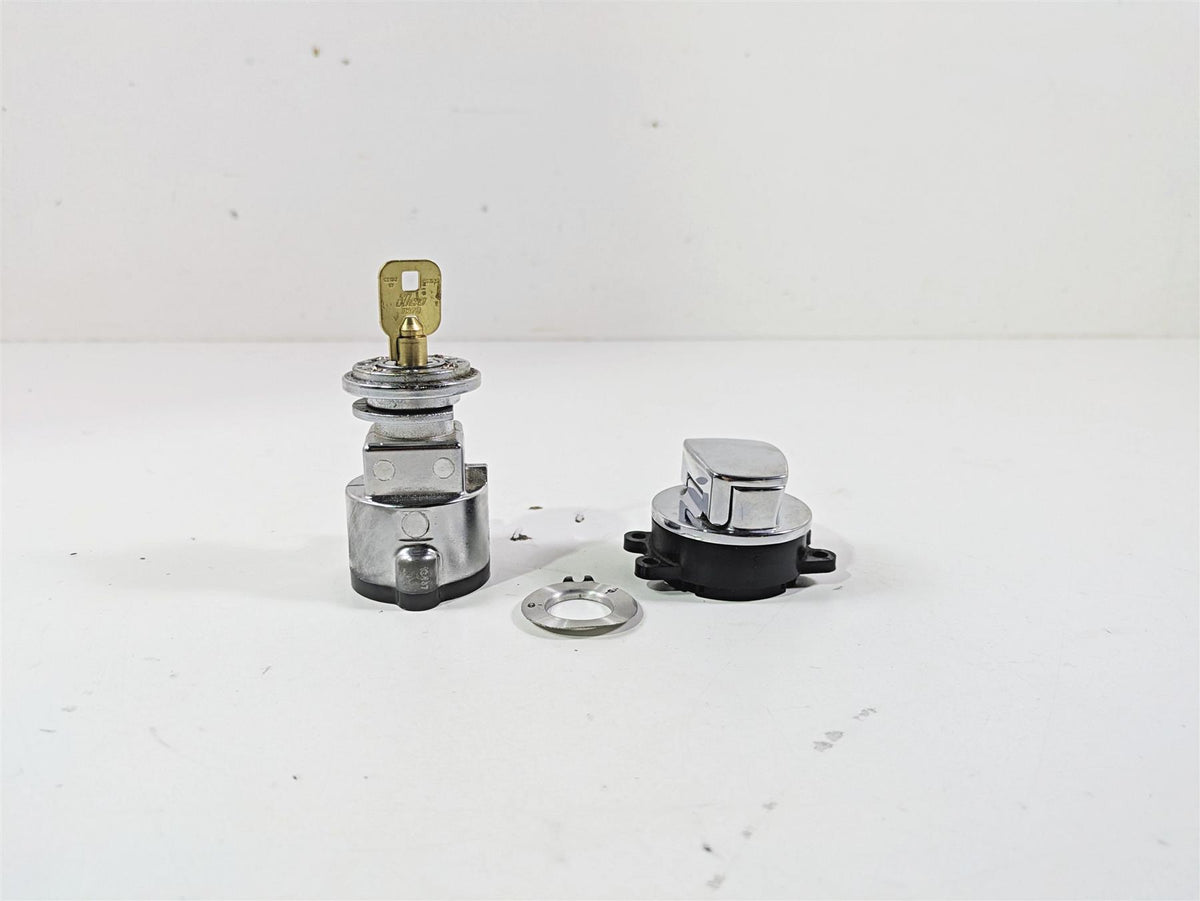2016 Harley FXDF Dyna Fat Bob Ignition Switch Steering Lock Key Set 71430-12 {{ shop.shopifyCountryName }} - Mototech271