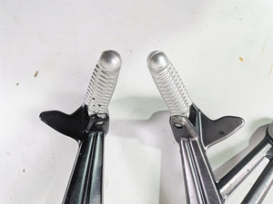2012 Ducati Streetfighter 848 Rear Passenger Footpeg Set 82411561A 82411571A