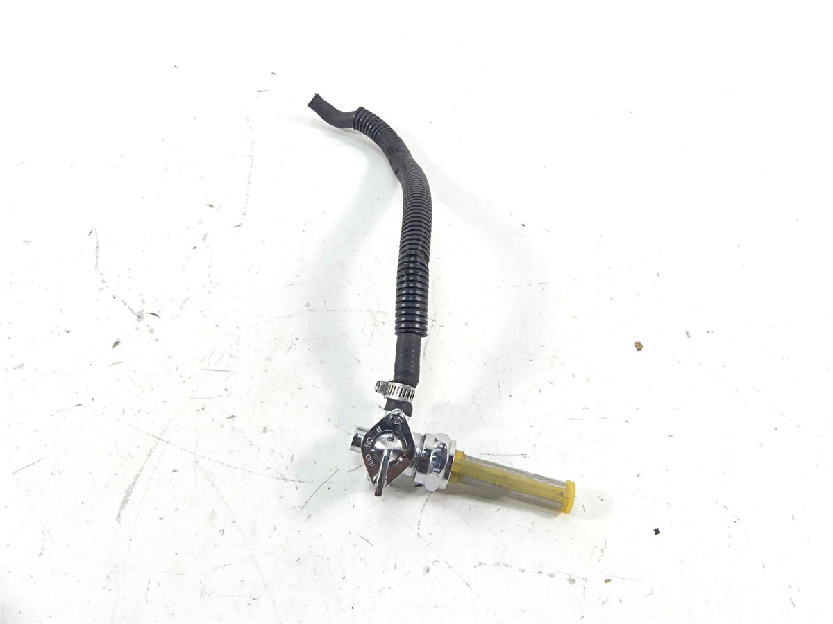 2002 Harley Touring FLHTC Electra Glide Chrome Fuel Gas Valve Petcock 61338-02 {{ shop.shopifyCountryName }} - Mototech271