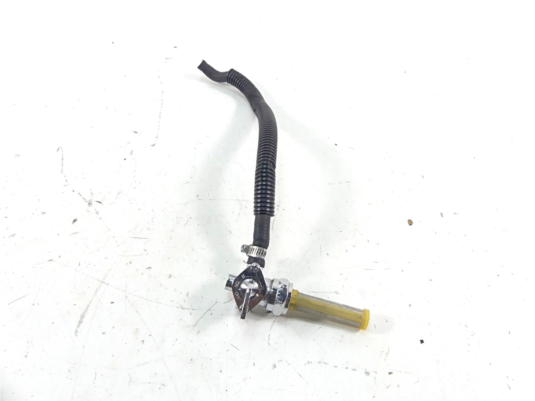 2002 Harley Touring FLHTC Electra Glide Chrome Fuel Gas Valve Petcock 61338-02 | Mototech271