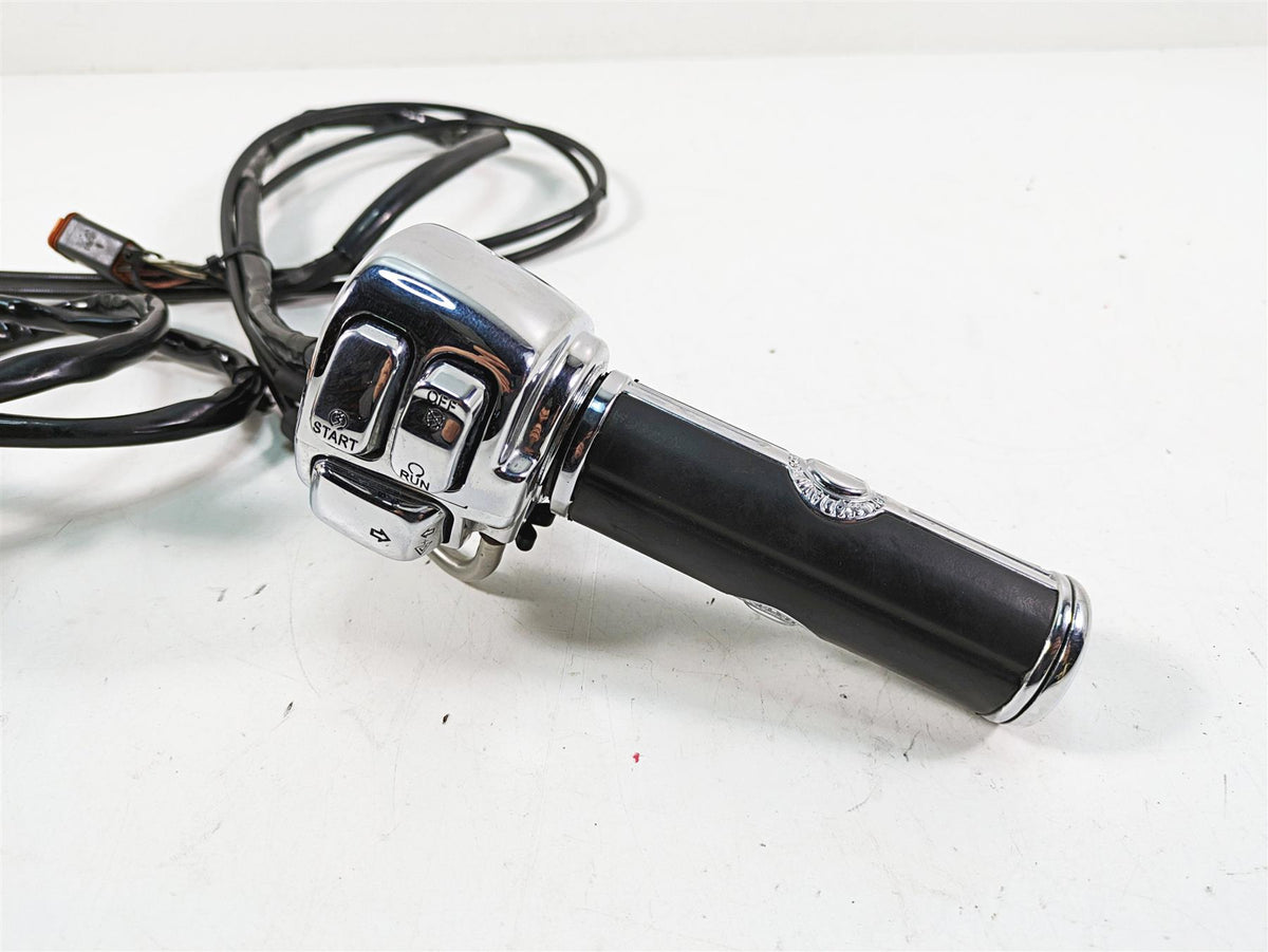 2006 Harley Softail FXSTSI Springer L+R Chrome Hand Control Switch Set 71682-06 {{ shop.shopifyCountryName }} - Mototech271