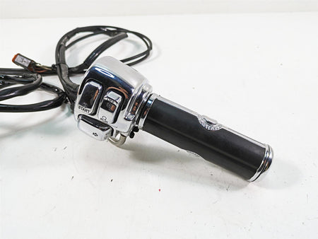 2006 Harley Softail FXSTSI Springer L+R Chrome Hand Control Switch Set 71682-06 {{ shop.shopifyCountryName }} - Mototech271