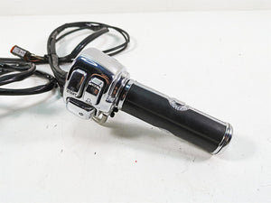 2006 Harley Softail FXSTSI Springer L+R Chrome Hand Control Switch Set  71682-06
