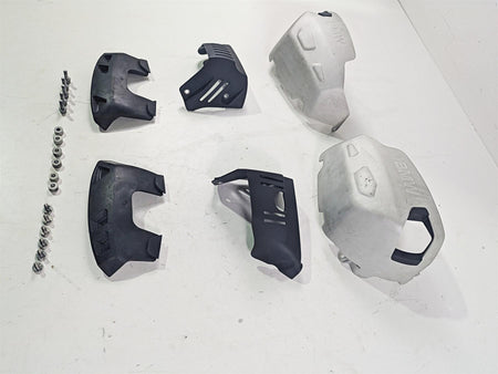 2010 BMW R1200GS K25 Aluminum Cylinder Head Cover Guard Set 77128357955 {{ shop.shopifyCountryName }} - Mototech271