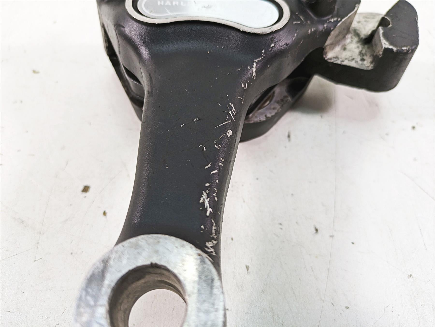 2006 Harley FLSTI Softail Heritage Rear Brake Caliper + Bracket - Read 44016-00D {{ shop.shopifyCountryName }} - Mototech271
