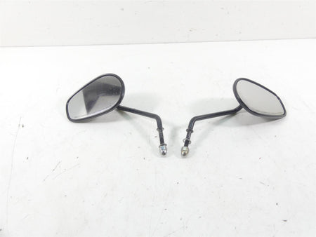 2009 Harley FXDF Dyna Fat Bob Rear Black View Mirror Set -Read 91909-03 91910-03 {{ shop.shopifyCountryName }} - Mototech271