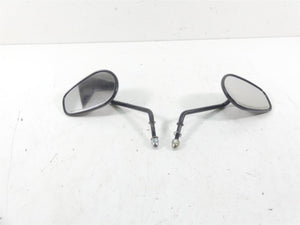 2009 Harley FXDF Dyna Fat Bob Rear Black View Mirror Set -Read 91909-03 91910-03 | Mototech271