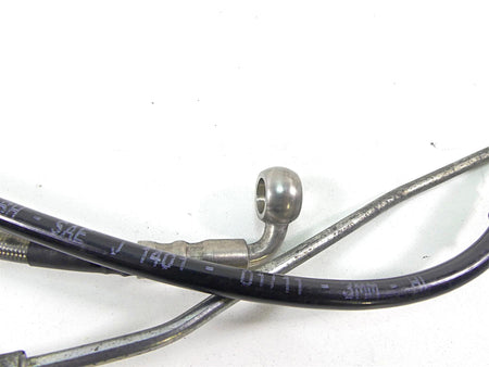 2012 Ducati Monster 1100 EVO Front Abs Brake Line Hose Set 61840942A 61841102A {{ shop.shopifyCountryName }} - Mototech271