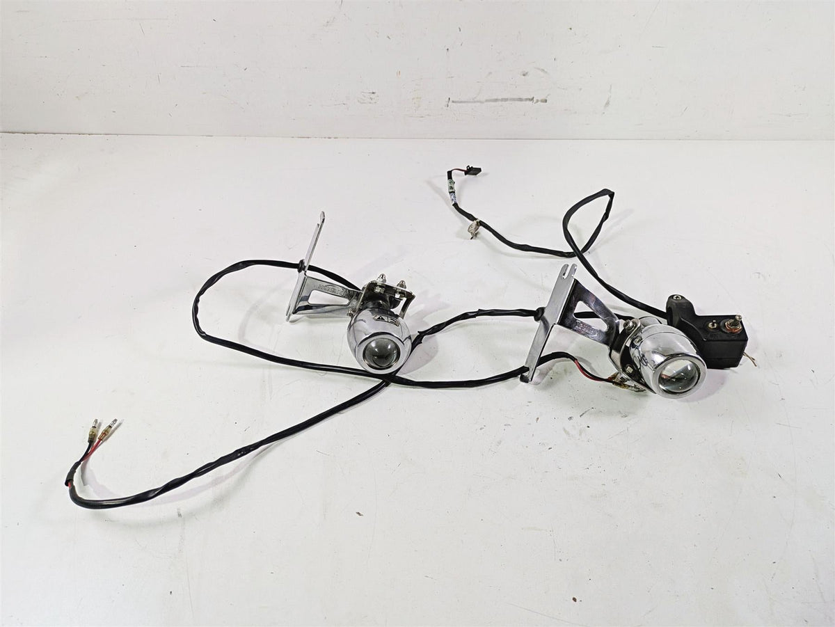 2006 Triumph Rocket 3 Oem Fog Lights Spot Light + Mounts & Switch -Read A9738110 {{ shop.shopifyCountryName }} - Mototech271