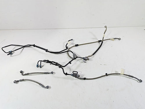 2012 BMW R1200R K27 Front Rear Abs Brake Line Set 34327689977 34327729103 | Mototech271