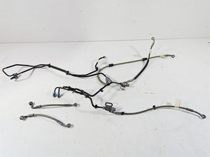 2012 BMW R1200R K27 Front Rear Abs Brake Line Set 34327689977 34327729103 | Mototech271