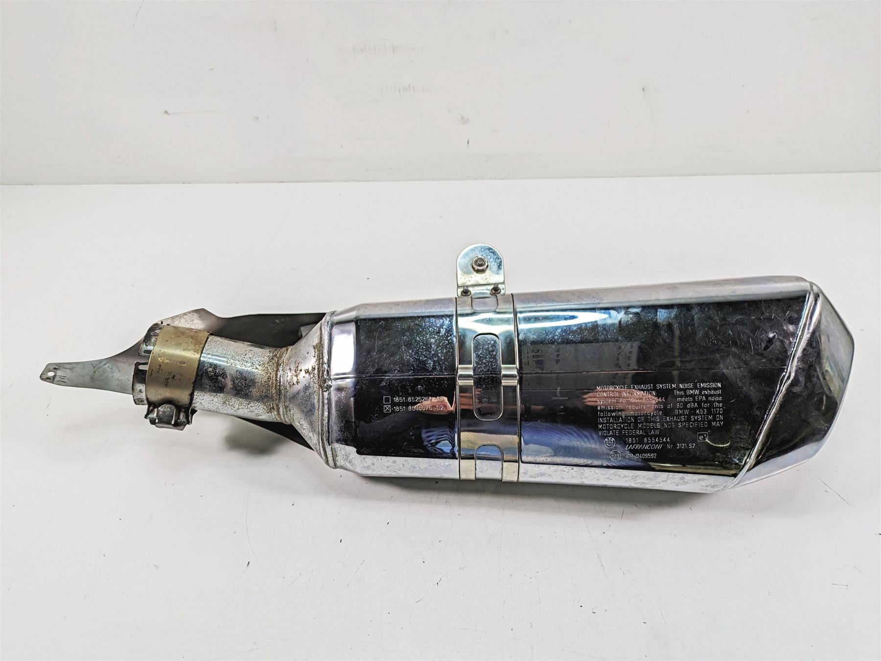 2016 BMW R1200R K53 Oem Lafranconi Chrome Exhaust Muffler Pipe -Read 18518545576 {{ shop.shopifyCountryName }} - Mototech271