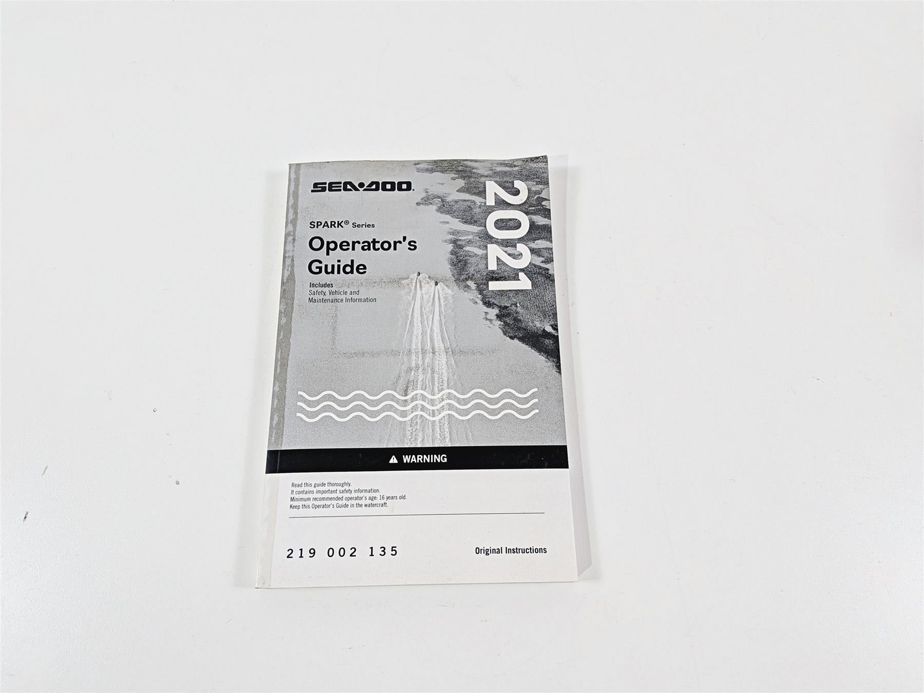2021 Sea-Doo Spark 900 Trixx Owners Manual Operators Guide 219002135 {{ shop.shopifyCountryName }} - Mototech271