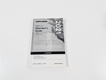 2021 Sea-Doo Spark 900 Trixx Owners Manual Operators Guide 219002135 {{ shop.shopifyCountryName }} - Mototech271