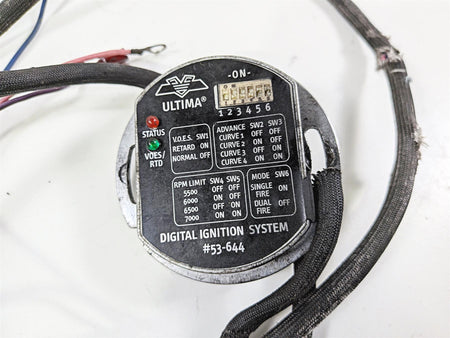 1993 Harley Touring FLHTCU 80ci Evo Ultima Single Fire Ignition Coil Set 53-644 {{ shop.shopifyCountryName }} - Mototech271
