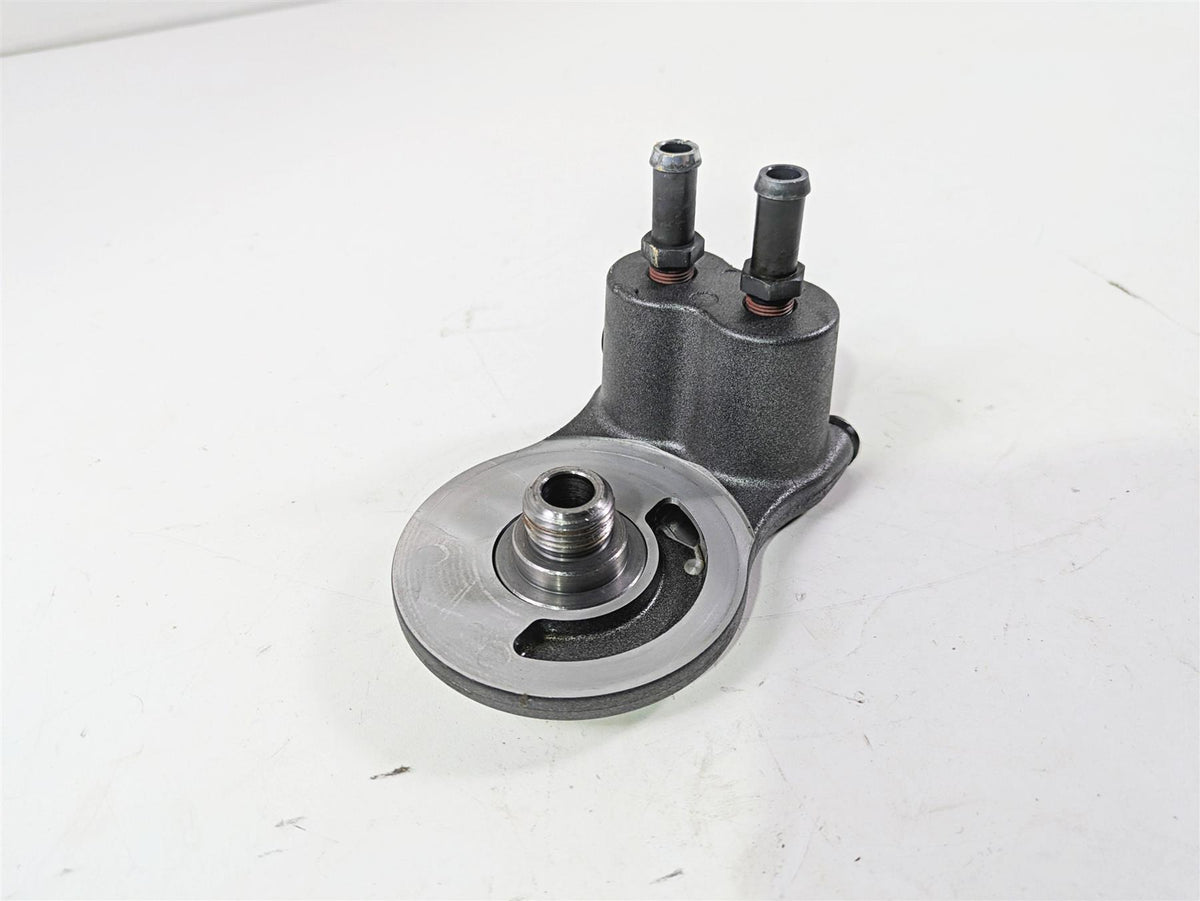 2010 Harley Touring FLHXSE CVO Street Glide Oil Cooler Flange Adapter 63076-09A {{ shop.shopifyCountryName }} - Mototech271