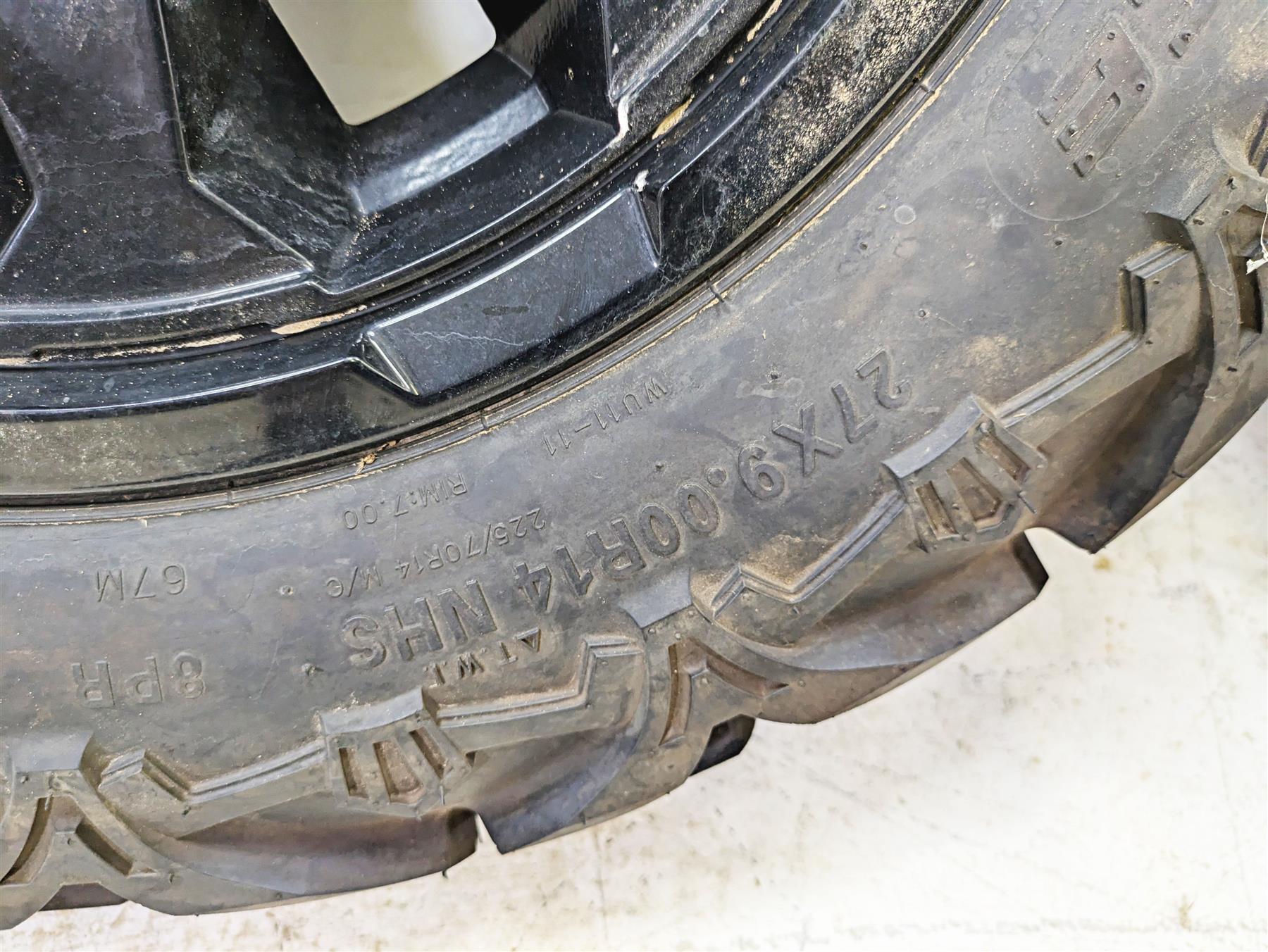 2022 Can-Am Defender XMR HD10 Front Rear Wheel Tire 14x7 14x8.5 Set 705402338 {{ shop.shopifyCountryName }} - Mototech271