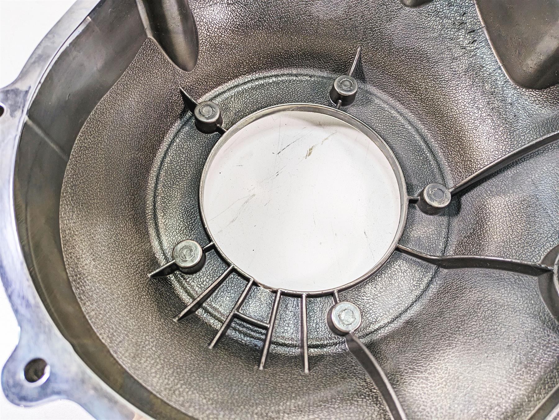 2009 Harley FXDC Dyna Super Glide Custom Outer Primary Clutch Cover 60761-06 {{ shop.shopifyCountryName }} - Mototech271