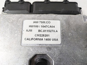 2014 Moto Guzzi California 1400 Touring Cdi Ecu Engine Control Module CM228201 | Mototech271