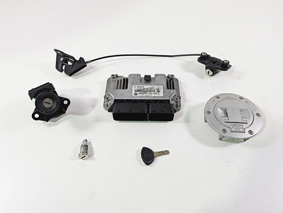 2010 BMW R1200RT K26 Cdi Ecu Ecm & Ignition Switch Set 7722565 5125770007 {{ shop.shopifyCountryName }} - Mototech271
