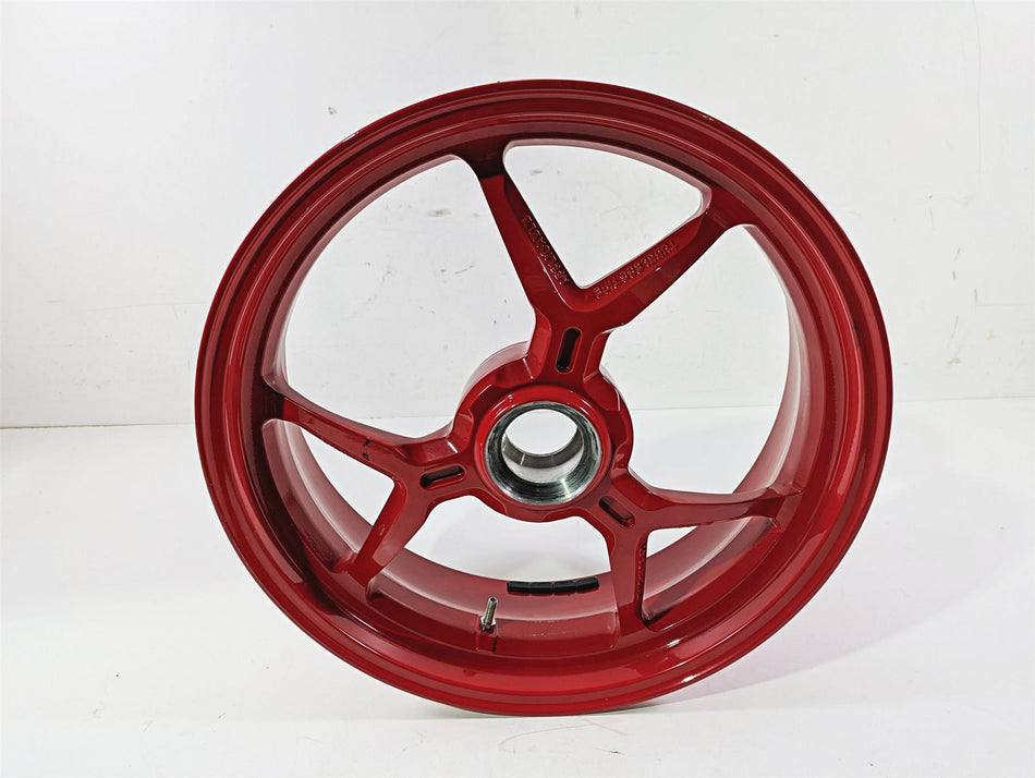 2019 Ducati Supersport 939 S Straight Red Rear Wheel Rim 17x5.5 50211941AB {{ shop.shopifyCountryName }} - Mototech271