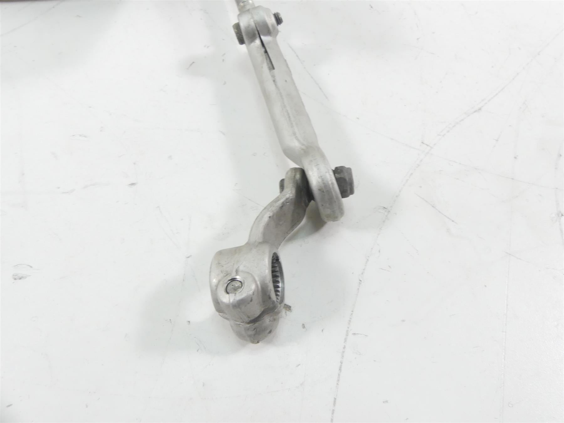 2006 Ducati 999 Biposto Left Front Footpeg & Shifter Parts 82410841A 45620331A {{ shop.shopifyCountryName }} - Mototech271