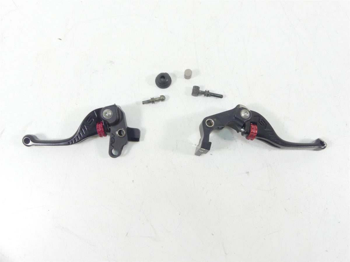 2004 Honda CBR1000RR SC57 Short ASF Brake & Clutch Hand Lever Set CR45E {{ shop.shopifyCountryName }} - Mototech271
