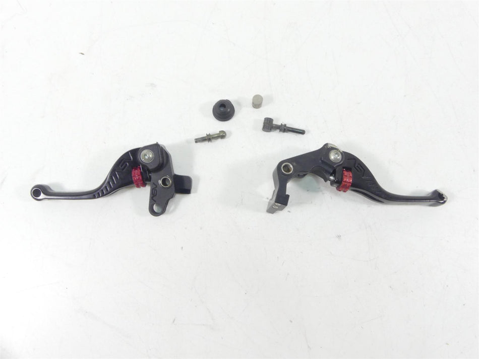 2004 Honda CBR1000RR SC57 Short ASF Brake & Clutch Hand Lever Set CR45E {{ shop.shopifyCountryName }} - Mototech271