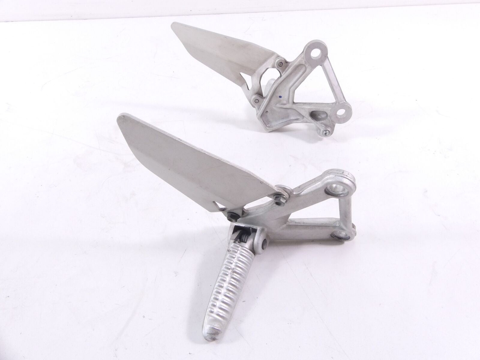 2008 Ducati 1098 Superbike Rider Left Right Front Footpeg Set 82411221A 82411231