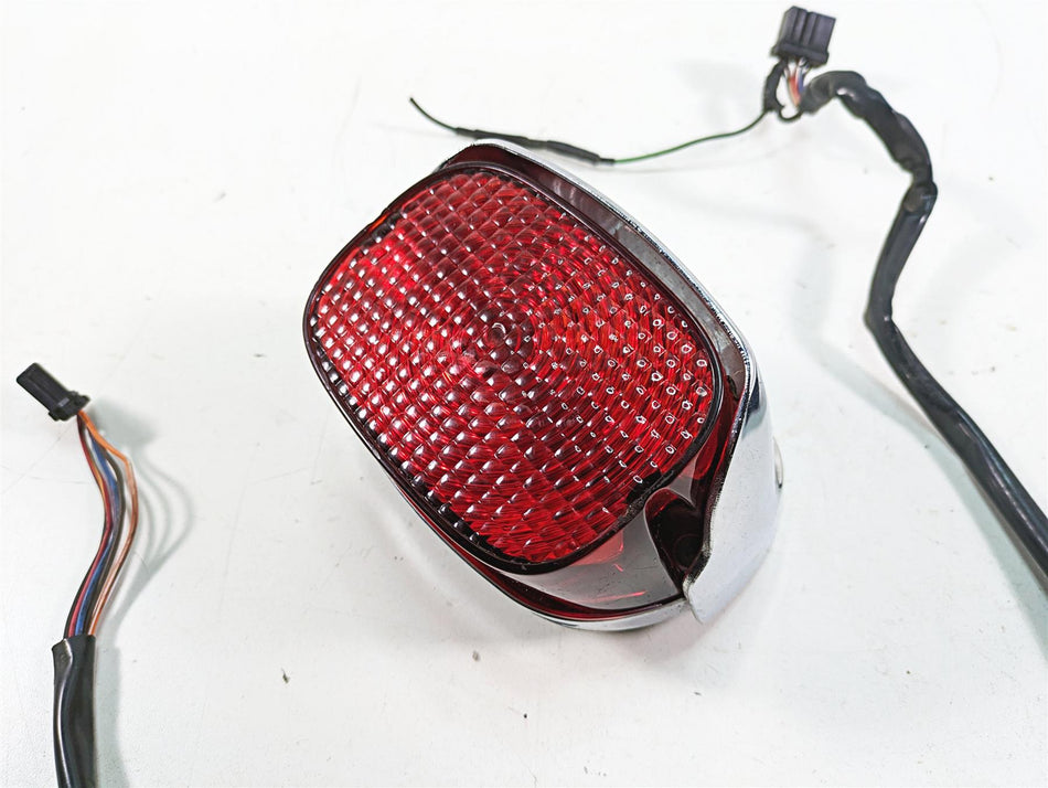 1999 Harley Dyna FXDL Low Rider Taillight Tail Light & Wiring 68066-99 68140-04 {{ shop.shopifyCountryName }} - Mototech271